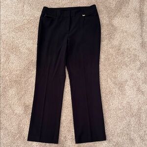 Anne Klein Classic Black Trousers size 10